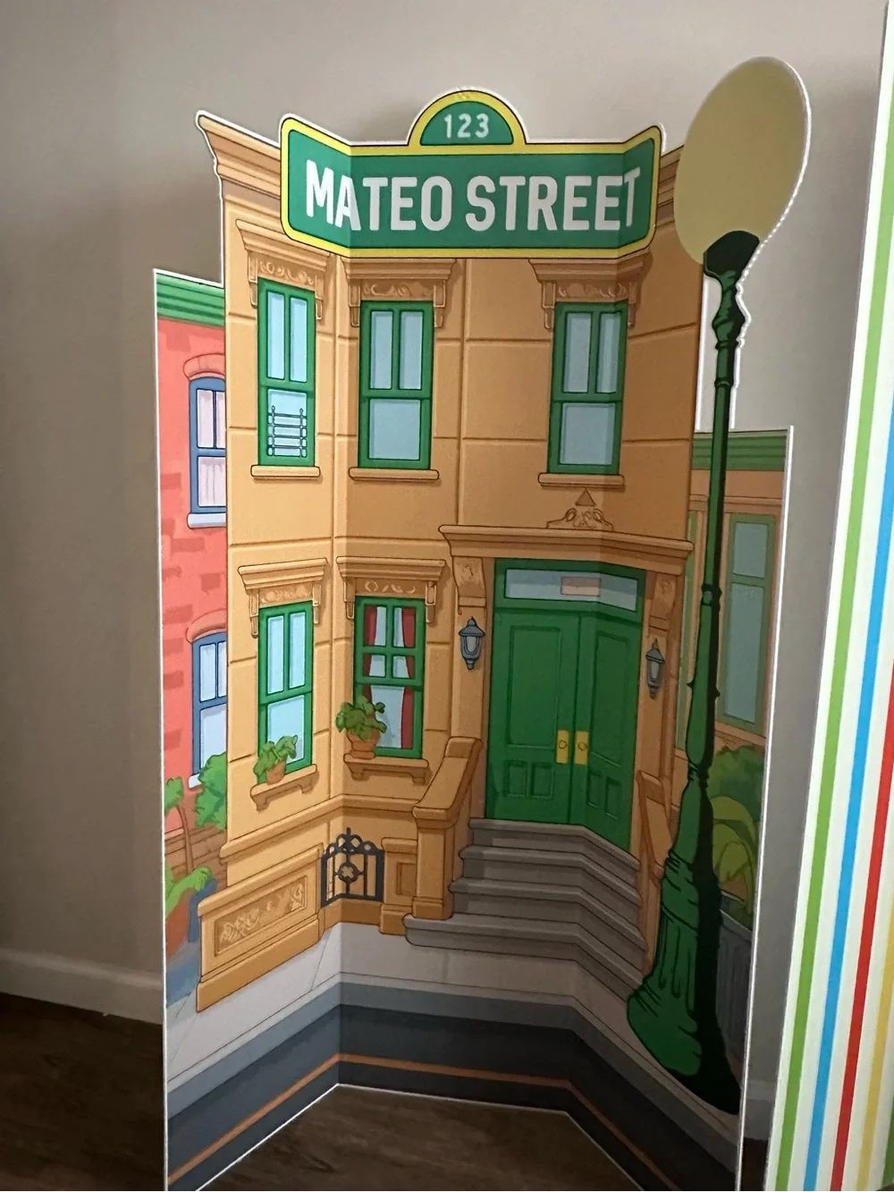 Sesame Street Big Bird & Cookie Monster Cutout Standees - Yellow, Blue, Brown